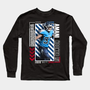 Amani Hooker Paper Poster Version 10 Long Sleeve T-Shirt